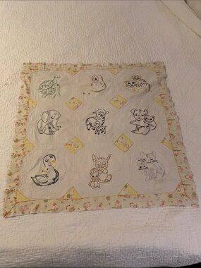 Vintage Baby Child Quilt